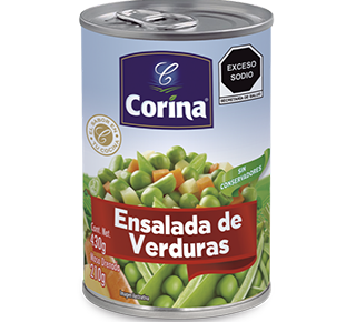 Ensalada de Verduras Corina 430g