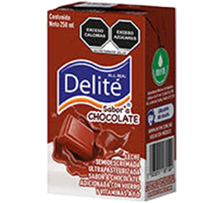 Leche Sabor Chocolate Delité 250ml