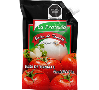 Salsa de Tomate Condimentado La Prateria 1Kg