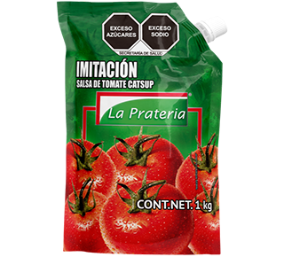 Salsa de Tomate Catsup La Prateria 1Kg