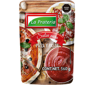 Salsa para Pizza y Pasta La Prateria 360g