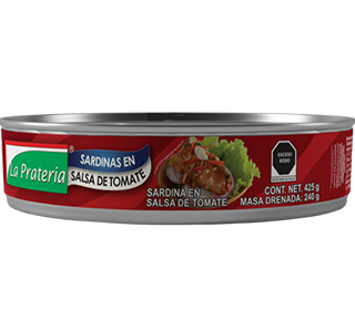 Sardina en Salsa de Tomate La Prateria 425g